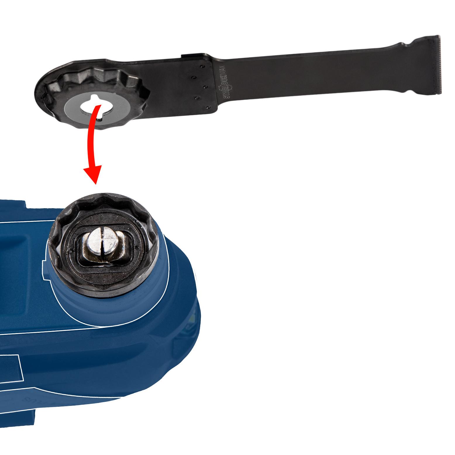 BOSCH 2608900038 Expert MATI 68 RSD4 Corner Blade multi-tool