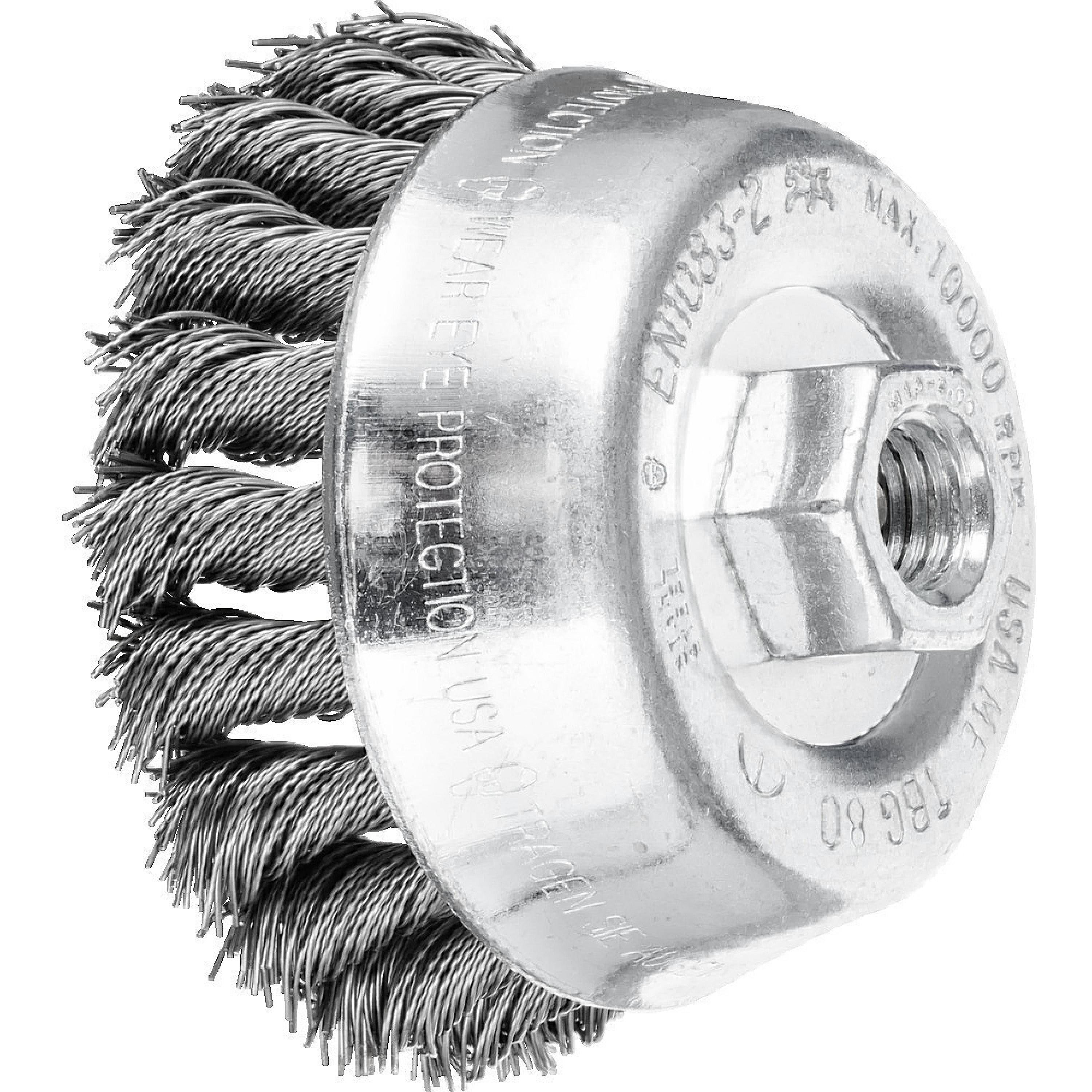 Pferd BW-9103 Curved Handle Stainless Steel Brush - 13-3/4" Length, Model 85004 5 thumbnail image