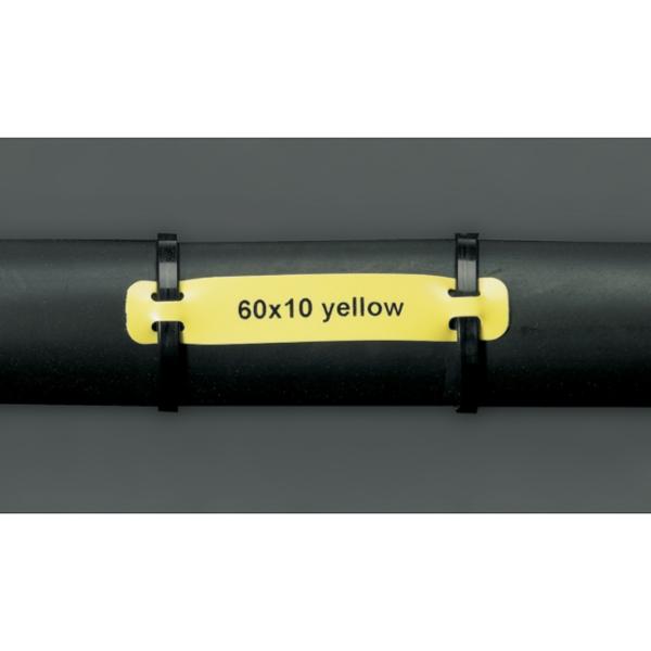 BRADY HCM-60x10-B7643-YL Heatex cable markers yellow, 10 x
